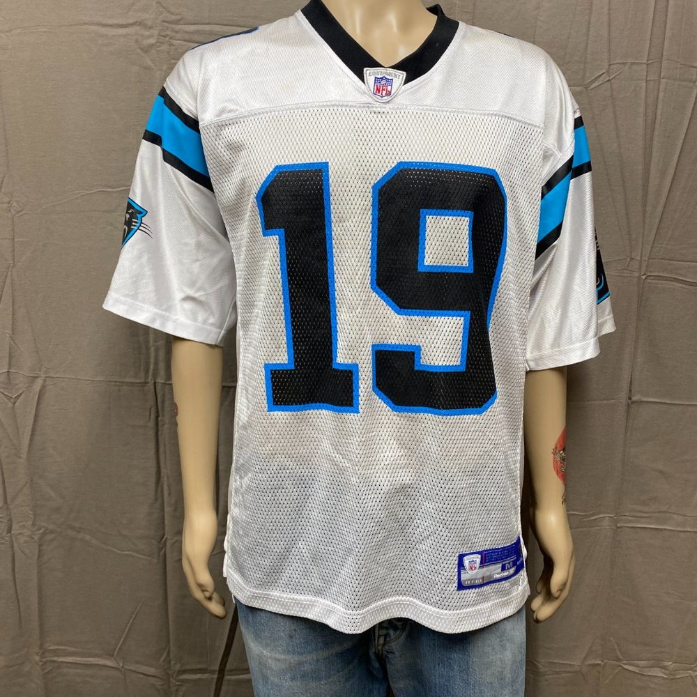 North Carolina Panthers NFL Johnson #19 player jersey size M